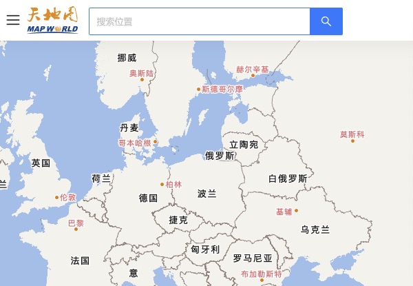 天地图·在线地图