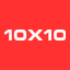 10X10