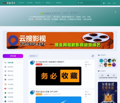 AQ网盘资源论坛