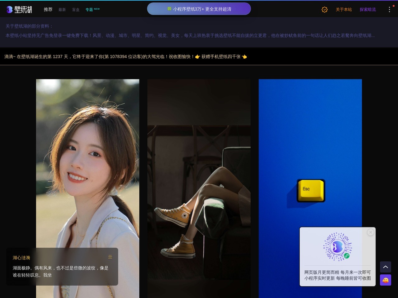 壁纸湖网